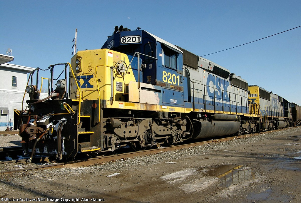 CSX SD40-2 8201